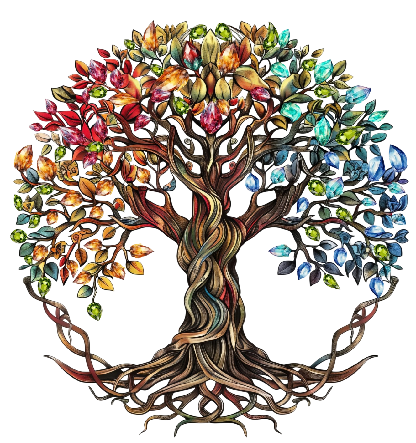 sacred roots logo plain transparent